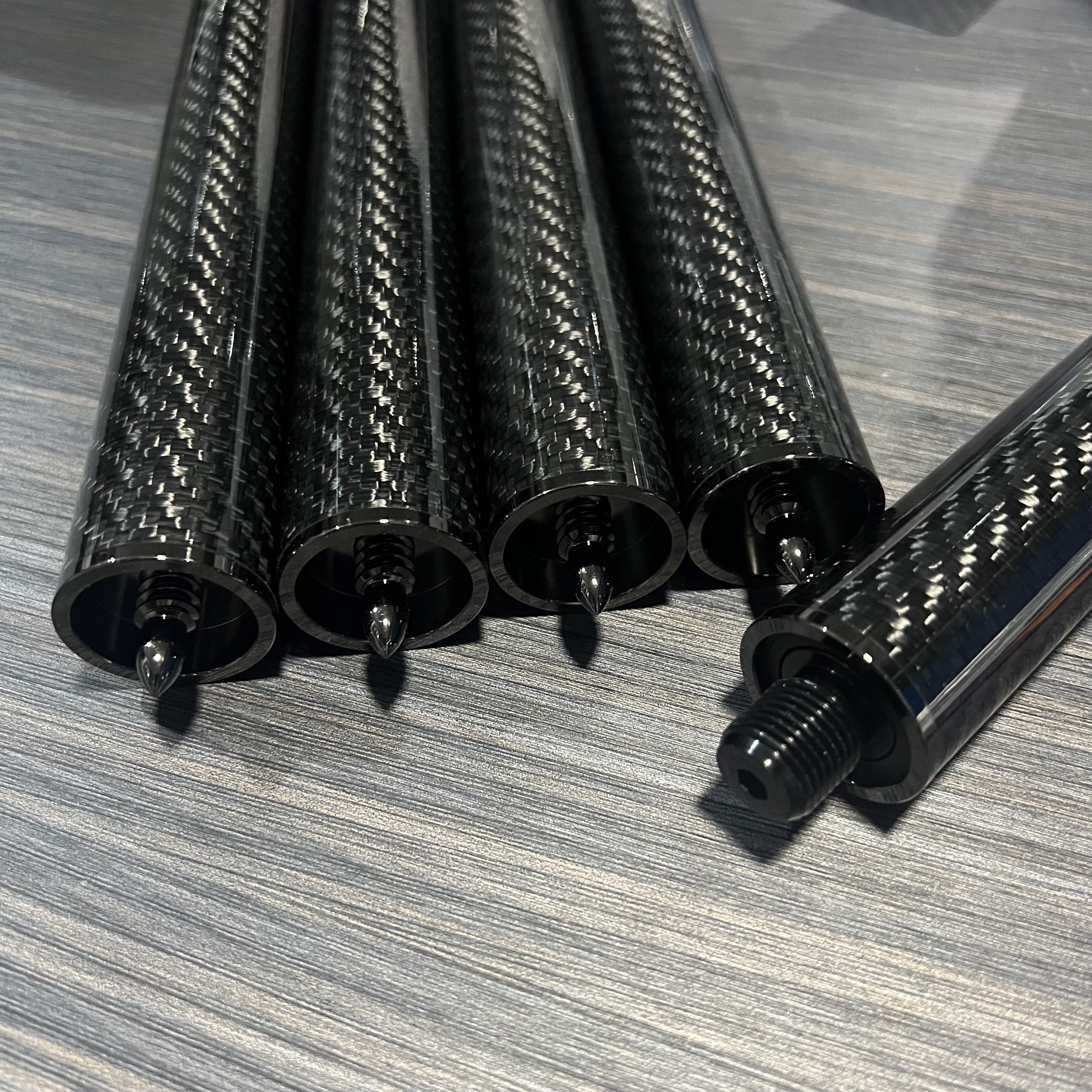 Predator Pin All Black High Level Professional Custom 8inch Cue Extension