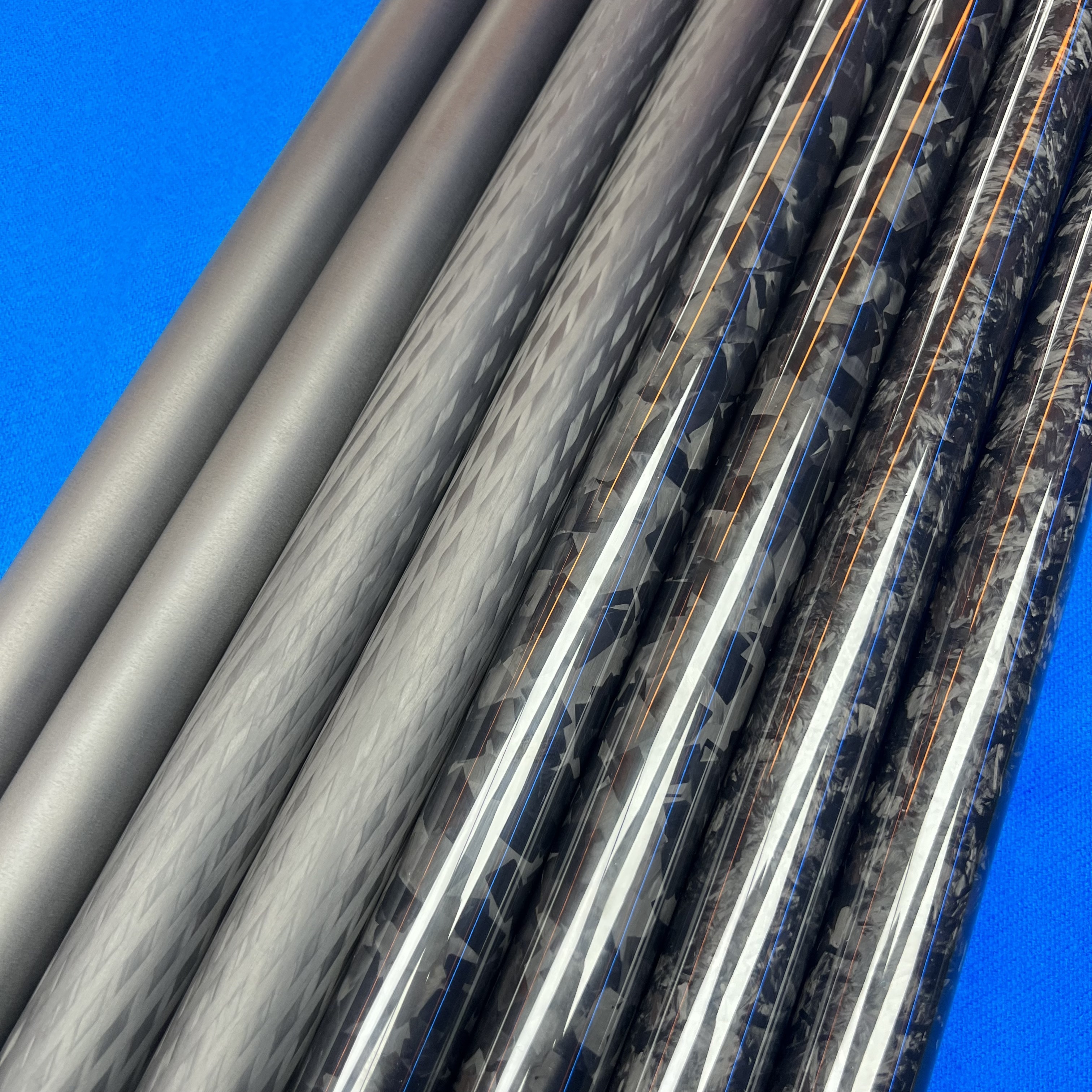 Break Cue butt Carbon cue butt blank diamond 21.4 joint 32mm 30inch hollow