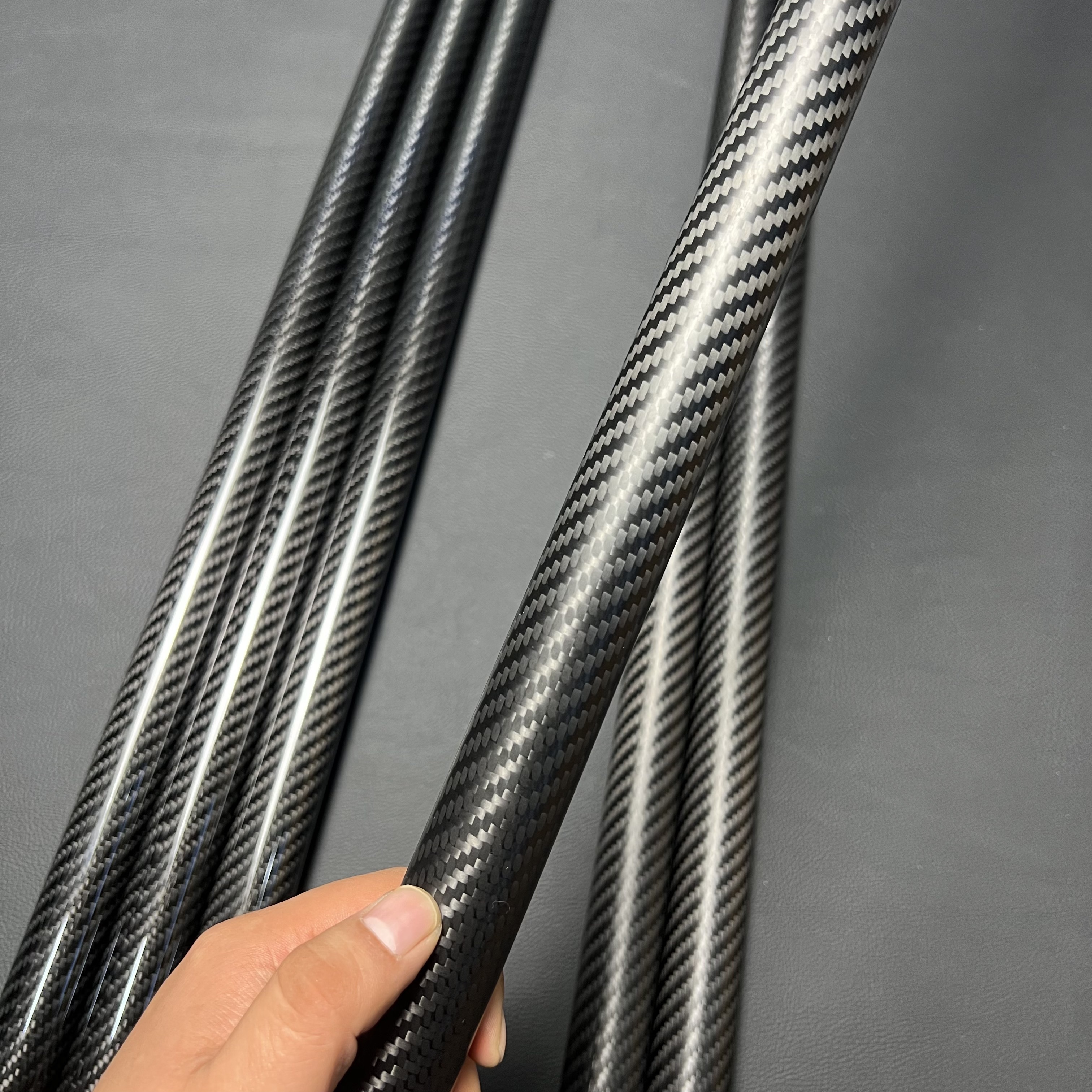 Break Cue butt 3k twill glossy matte Carbon cue butt blank  pool cue butt blank