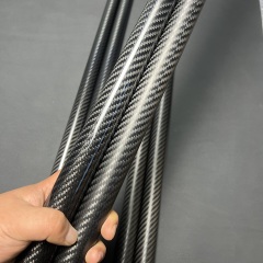Break Cue butt 3k twill glossy matte Carbon cue butt blank  pool cue butt blank