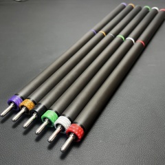 Full Carbon Jump Cue 3pieces 13.9mm Big Power Jump Cue With Dragon Juma Color Rings