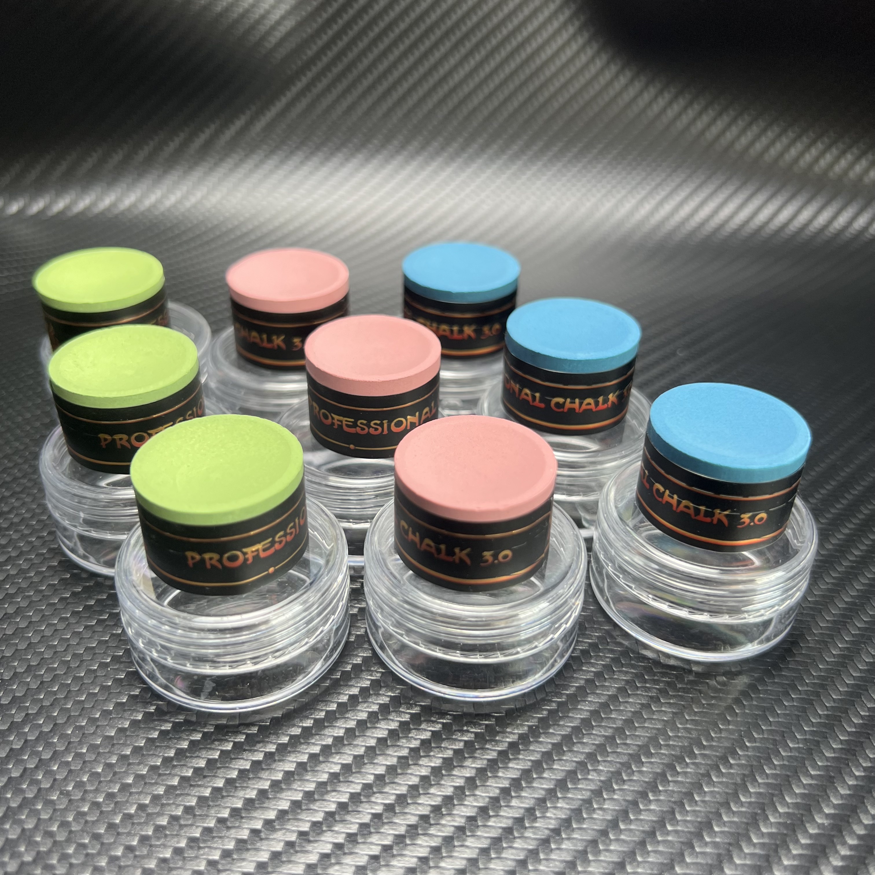Professional level nice quality billiards pool cue chalks