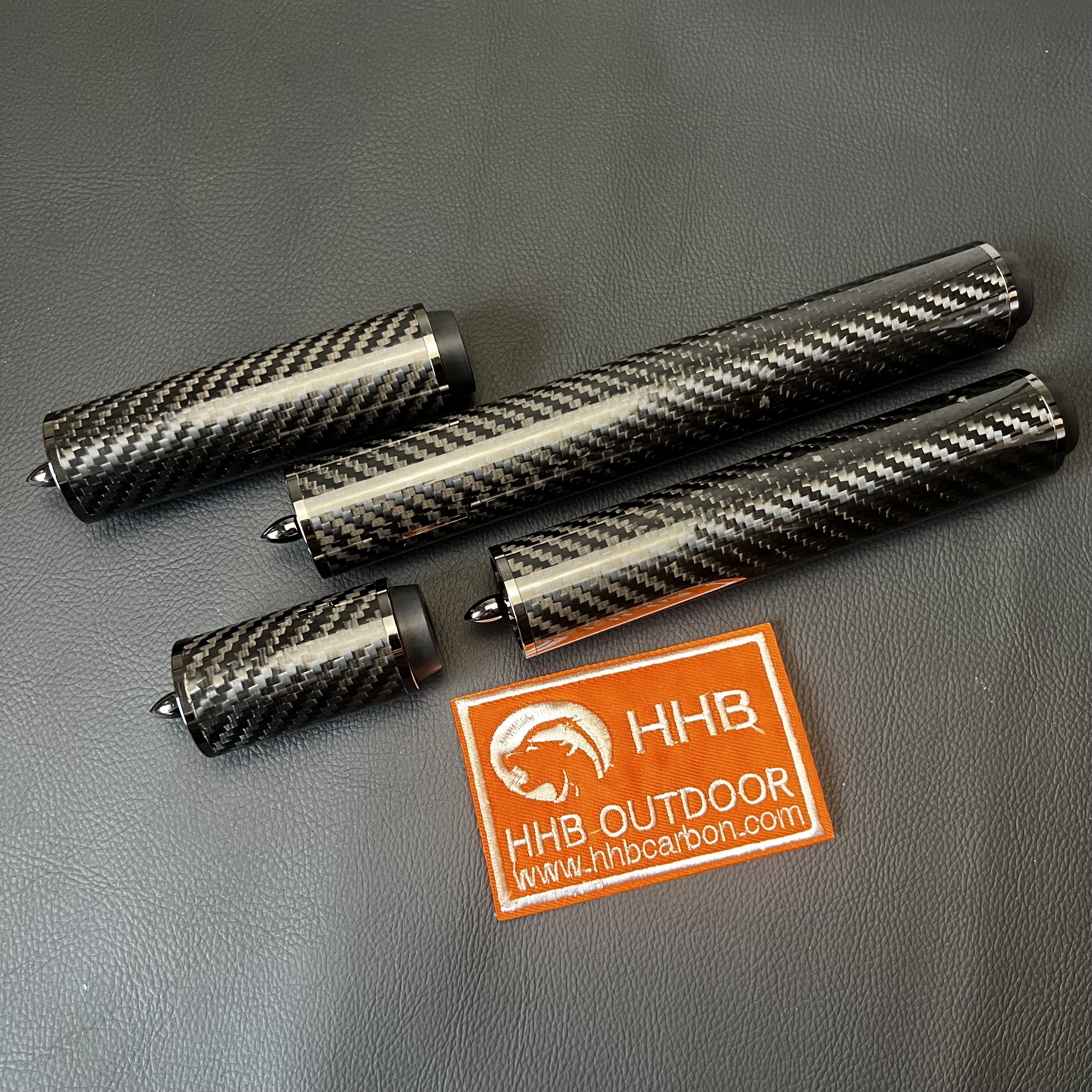 Predator Pin All Black High Level Professional Custom 8inch Cue Extension