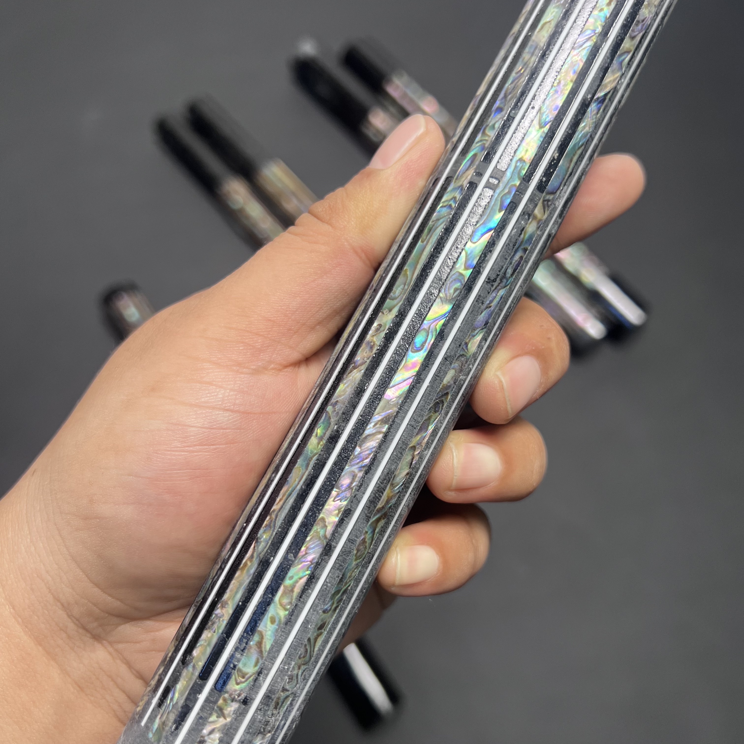 23mm 27mm 33mm Abalone Rod Decoration Abalone Ring