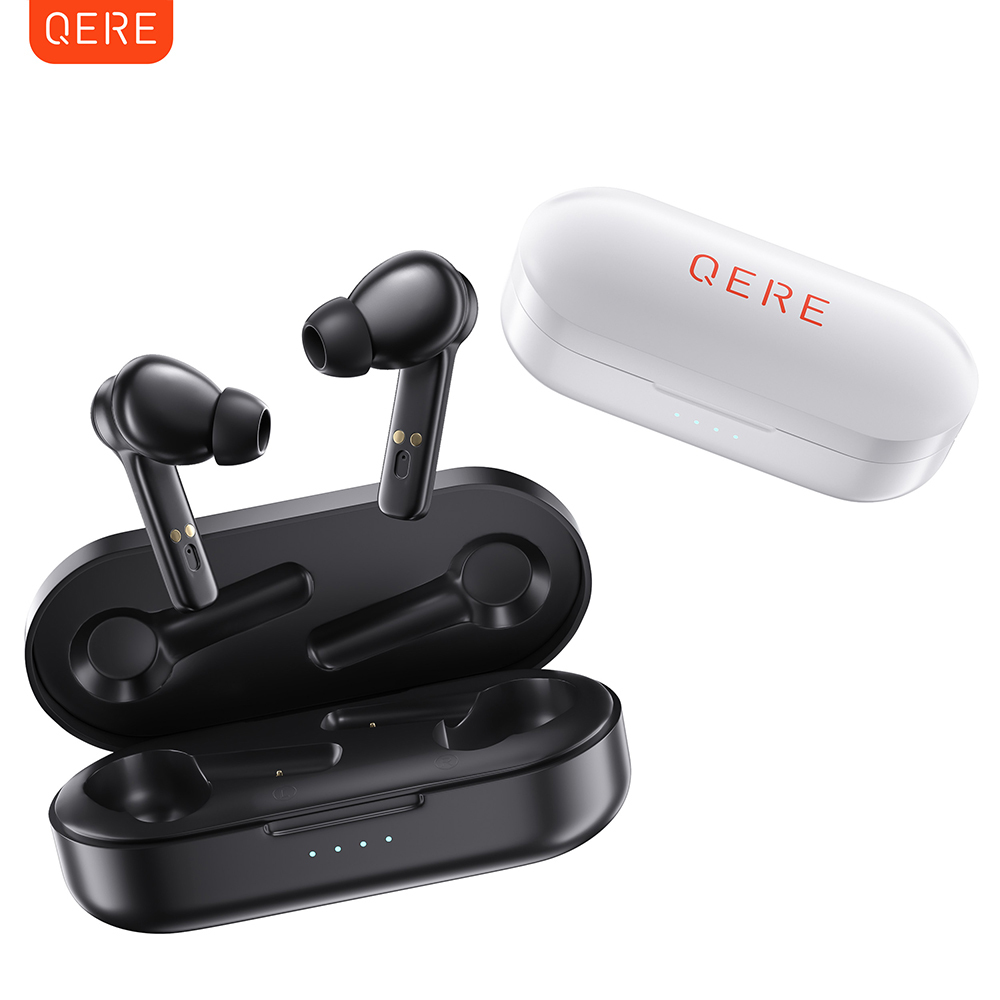 QERE E20 TWS True Stereo Waterproof In Ear Headset Wireless Headphones Wireless Earphones Earbud