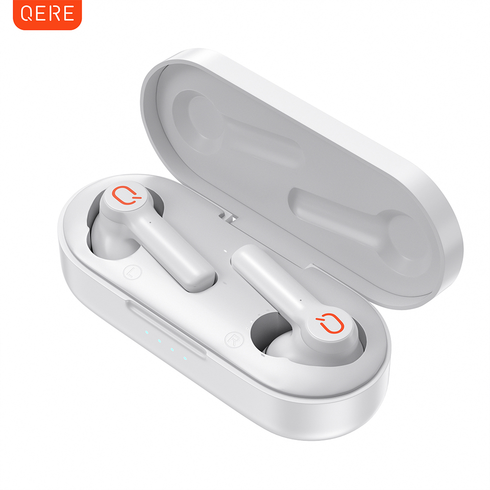 QERE E20 TWS True Stereo Waterproof In Ear Headset Wireless Headphones Wireless Earphones Earbud