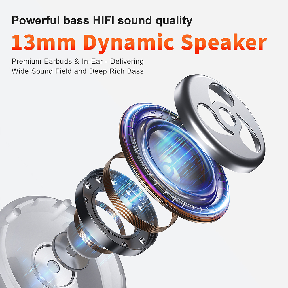 QERE E28  Wireless TWS Bluetooth Earphone Earbud Wireless Earphone Earbuds In-Ear Headphones Earphone Bluetooth Earbuds