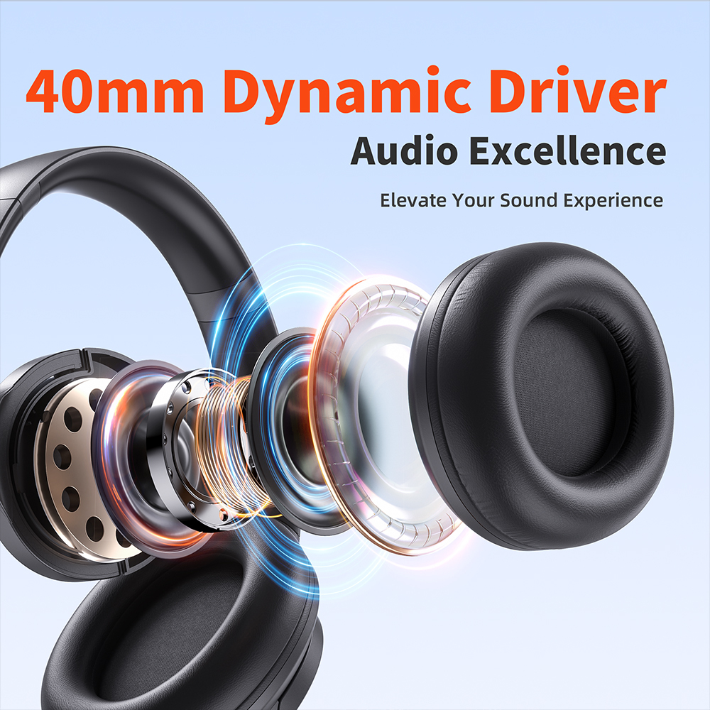 QERE E80 ANC Headphones Active Noise Cancellation Noise Reduction TWS Bluetooth Earphone Wireless Earbuds In-Ear Headphones