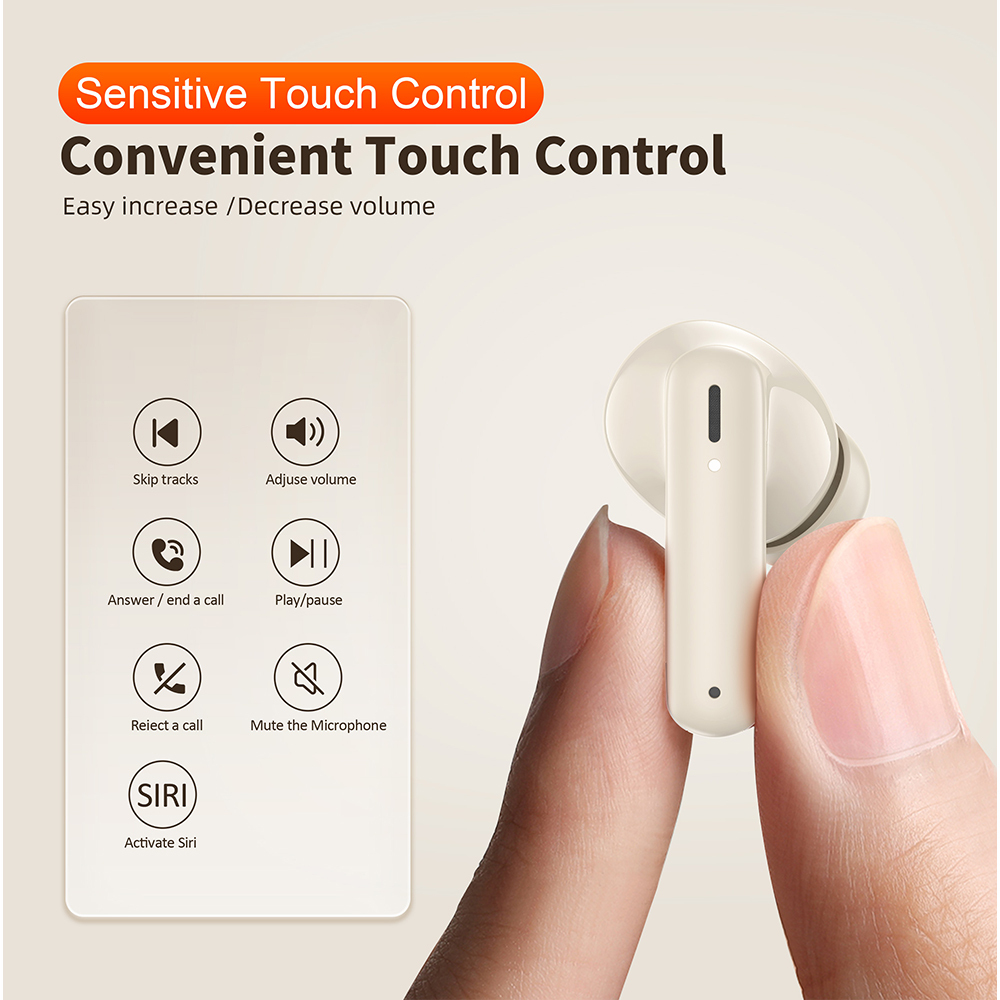 QERE E38 Wireless TWS Bluetooth Earbud Wireless Earphone Earbuds In-Ear Headphones Earphone Bluetooth Earphone