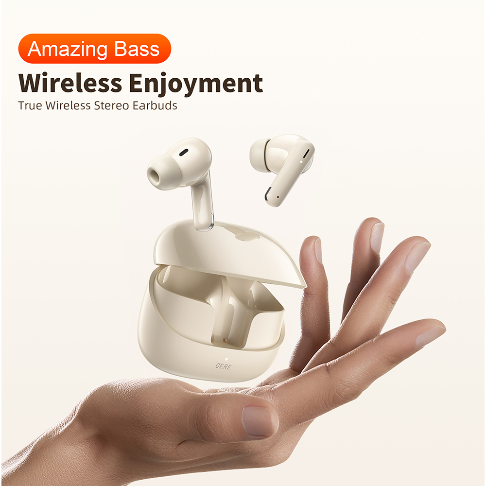 QERE E38 Wireless TWS Bluetooth Earbud Wireless Earphone Earbuds In-Ear Headphones Earphone Bluetooth Earphone