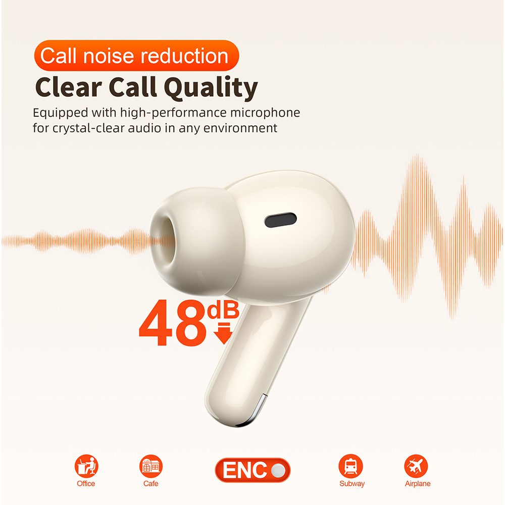 QERE E38 Wireless TWS Bluetooth Earbud Wireless Earphone Earbuds In-Ear Headphones Earphone Bluetooth Earphone