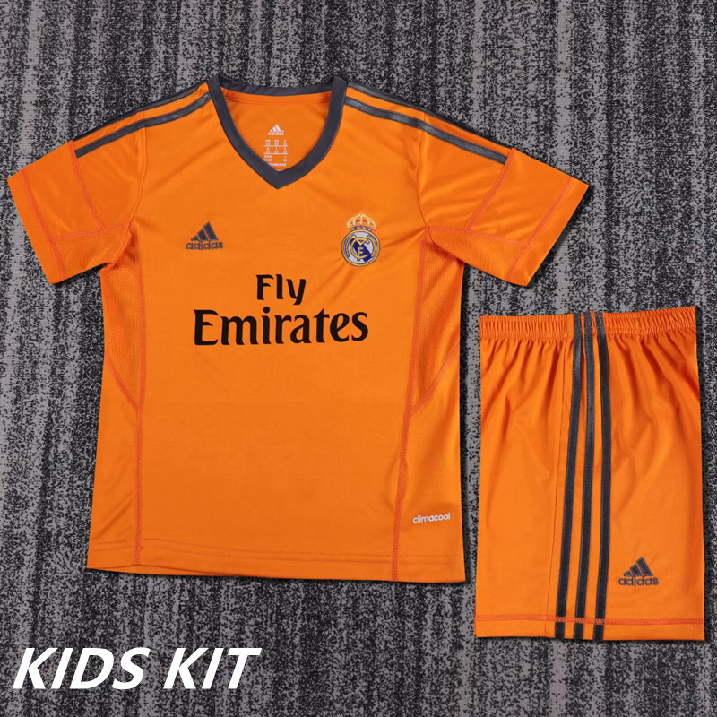 2013-14 REAL MADRID THIRD AWAY KIDS KIT