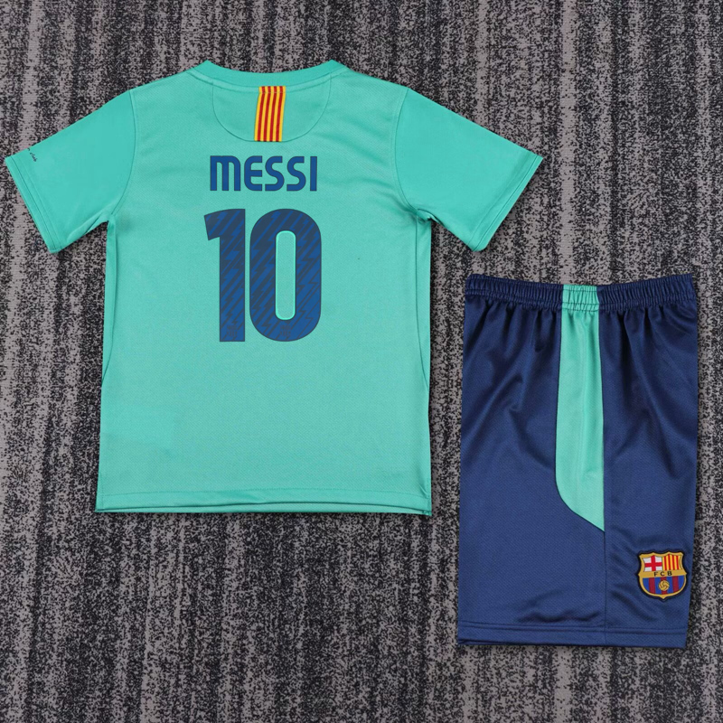 2010-11 BARCELONA AWAY KIDS KIT