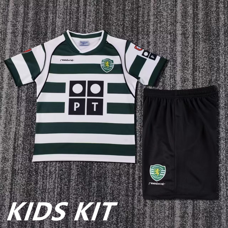 2001-03 SPORTING LISBON HOME KIDS KIT