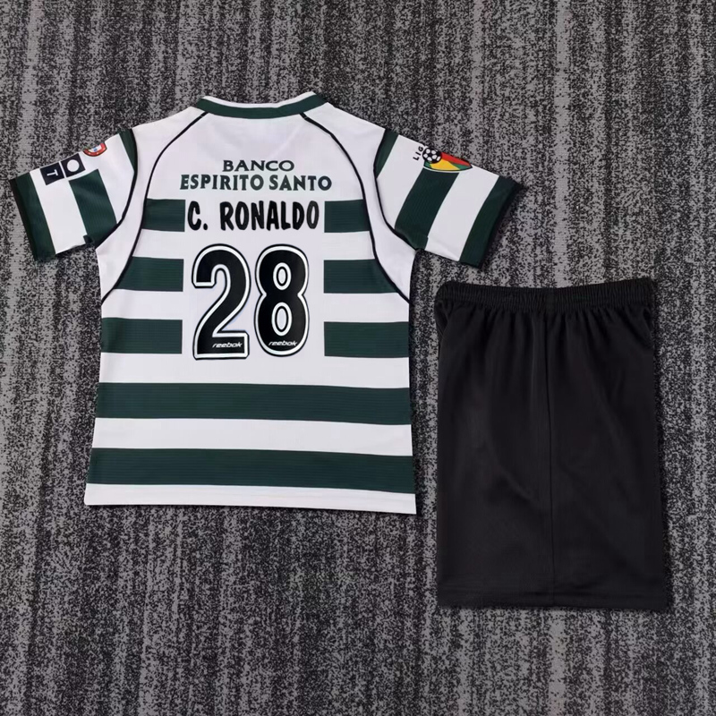 2001-03 SPORTING LISBON HOME KIDS KIT