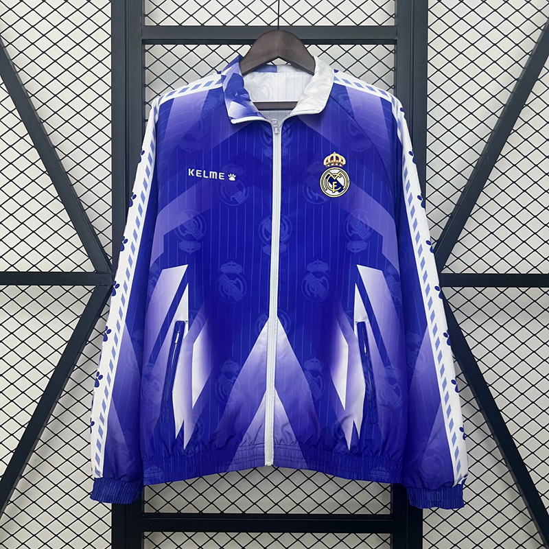 REAL MADRID TRAINING WINDBREAKER （DOUBLE SIDED ）