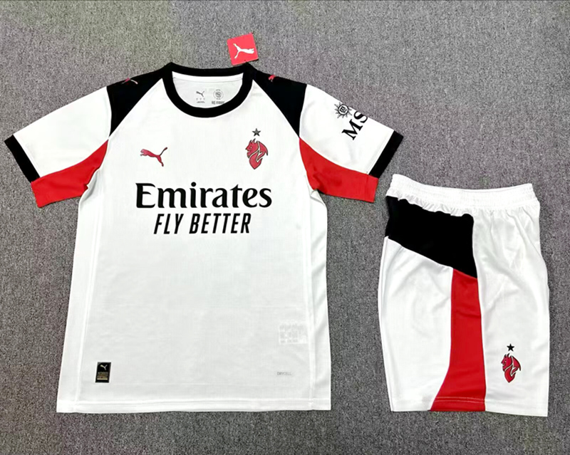 2025-26 AC MILAN AWAY MEN AND KIDS KIT