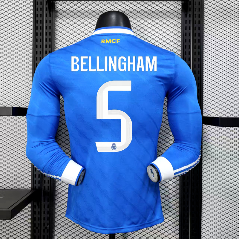 2025-26 REAL MADRID THIRD AWAY PLAYER VERSION LONG SLEEVE