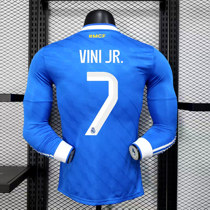2025-26 REAL MADRID THIRD AWAY PLAYER VERSION LONG SLEEVE