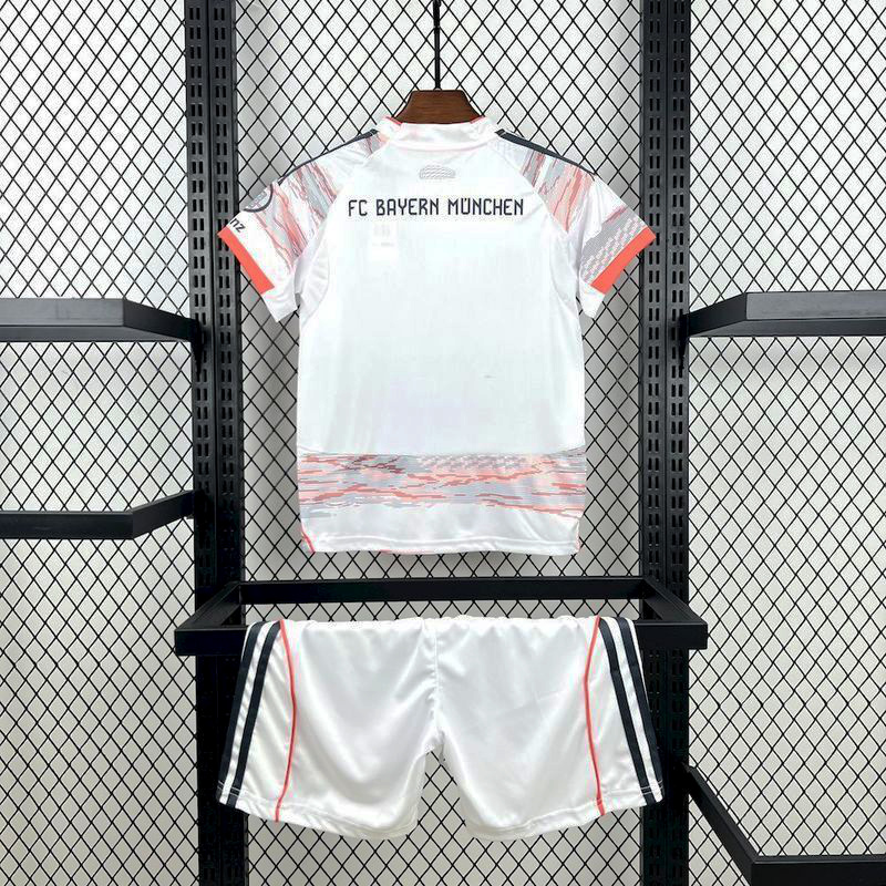 2025-26 BAYERN MUNICH AWAY MEN AND KIDS KIT