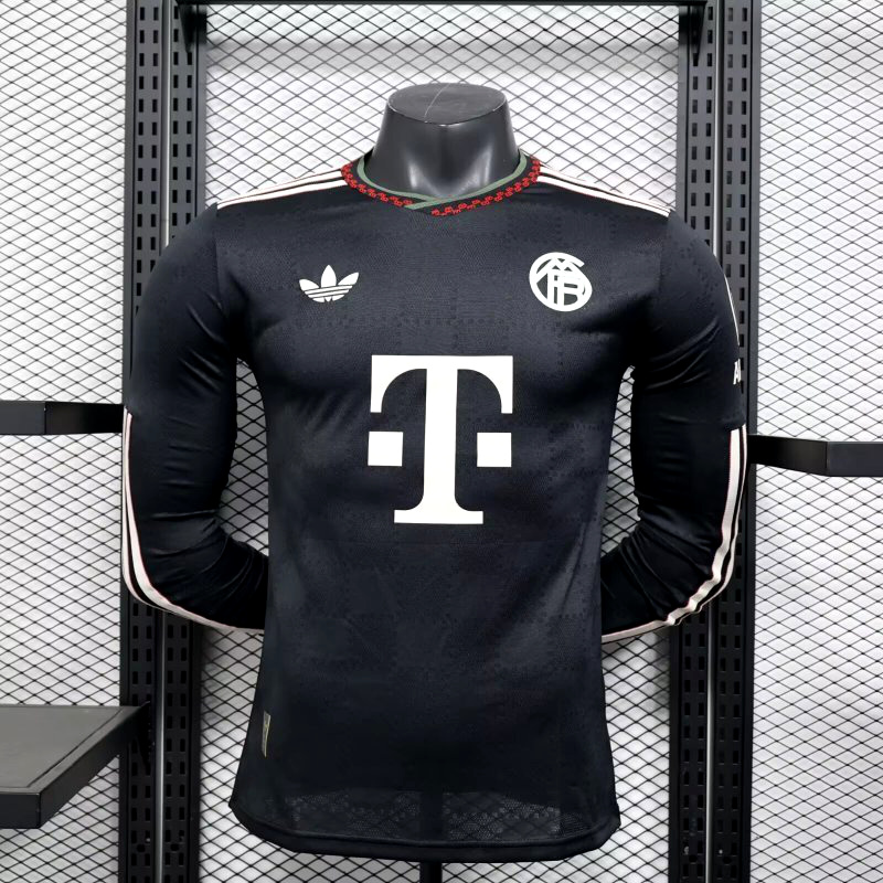 2025-26 BAYERN MUNICH THIRD AWAY LONG SLEEVE PLAYER VERSION