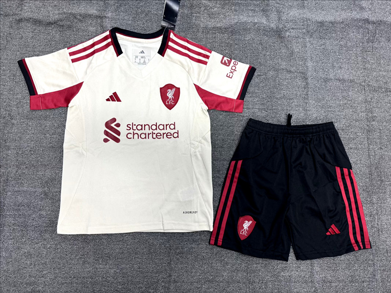 2025-26 LIVERPOOL AWAY MEN AND KIDS KIT