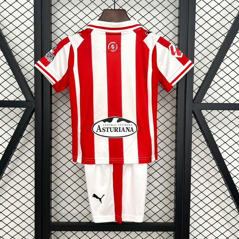 2025-26 SPORTING GIJON HOME KIDS KIT