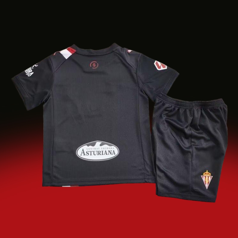 2025-26 SPORTING GIJON AWAY KIDS KIT