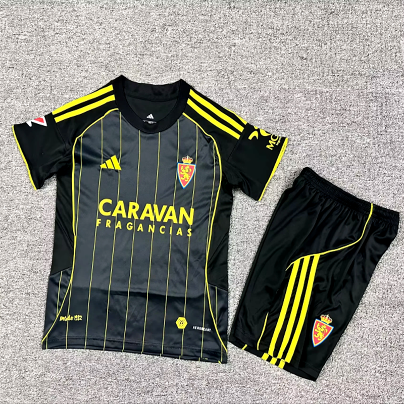 2025-26 REAL ZARAGOZA AWAY KIDS KIT