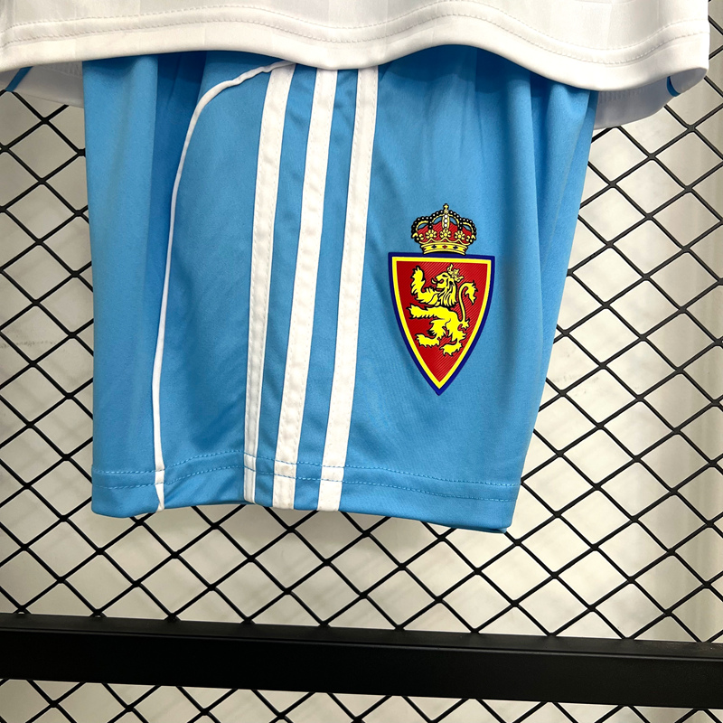 2025-26 REAL ZARAGOZA HOME KIDS KIT