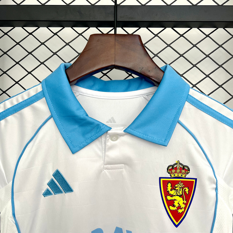 2025-26 REAL ZARAGOZA HOME KIDS KIT