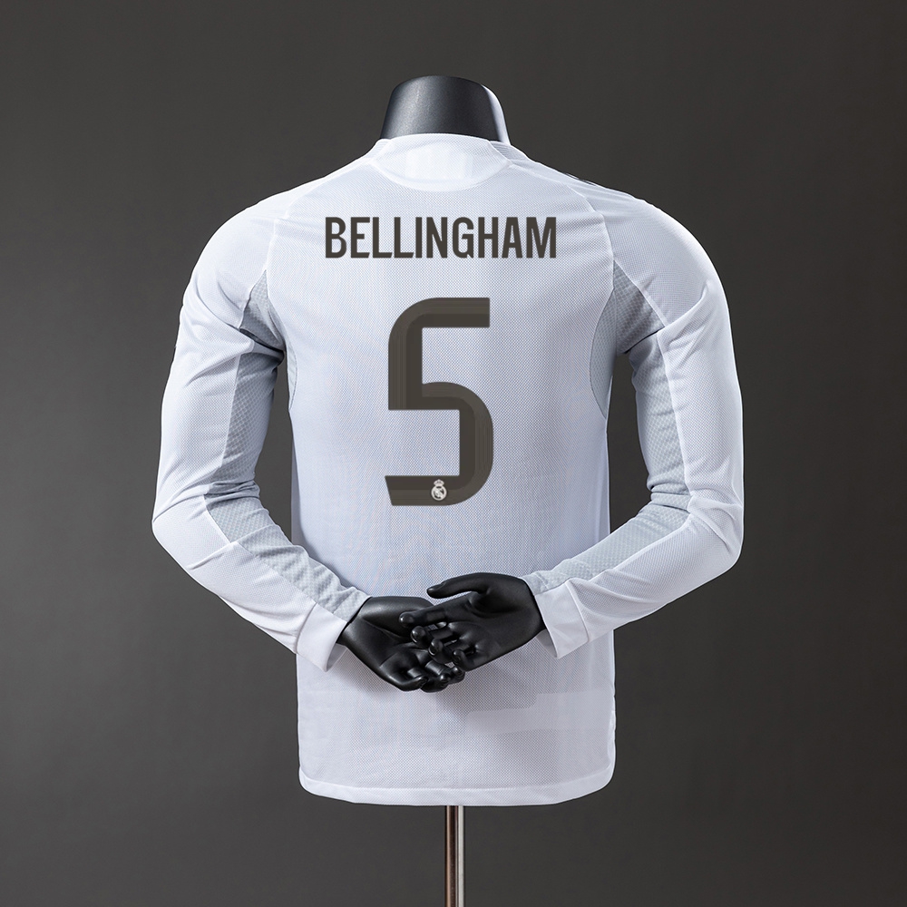 2025-26 REAL MADRID LONG SLEEVE HOME （PLAYER VERSION）
