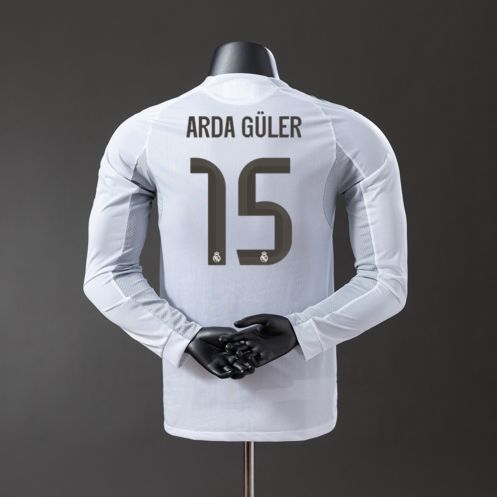 2025-26 REAL MADRID LONG SLEEVE HOME （PLAYER VERSION）