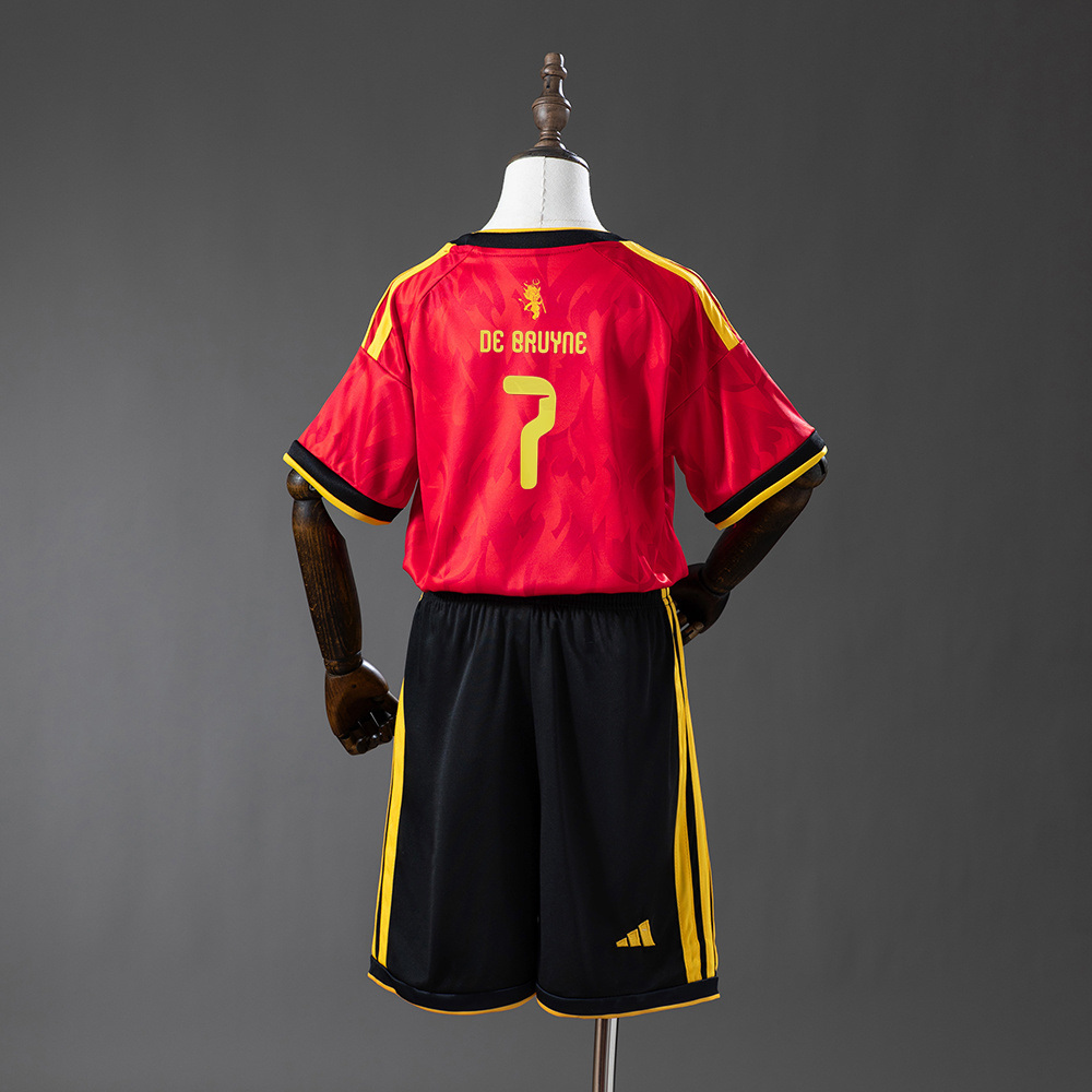 2026 BELGIUM WORLD CUP HOME MEN AND KIDS KIT