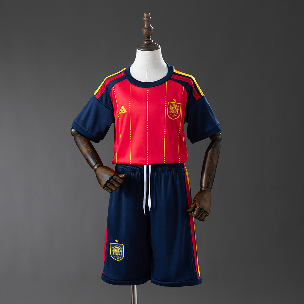 2026 SPAIN WORLD CUP HOME MEN AND KIDS KIT