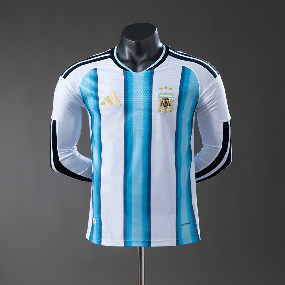 2026 ARGENTINA WORLD CUP HOME LONG-SLEEVE (PLAYER VERSION)