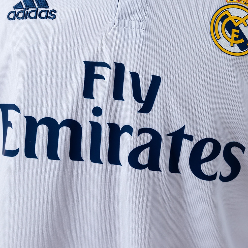 2016-17 REAL MADRID LONG SLEEVE PLAYER VERSION HOME