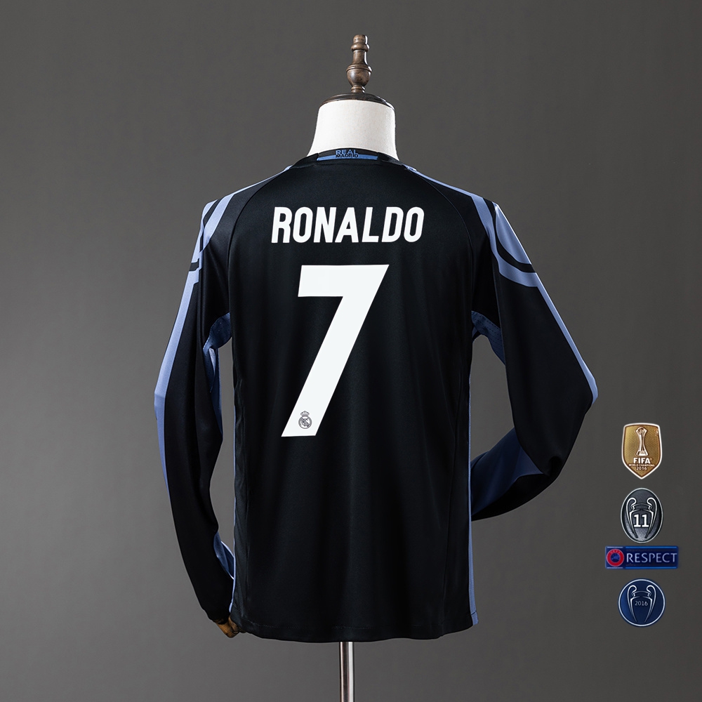 2016-17 REAL MADRID THIRD AWAY LONG SLEEVE