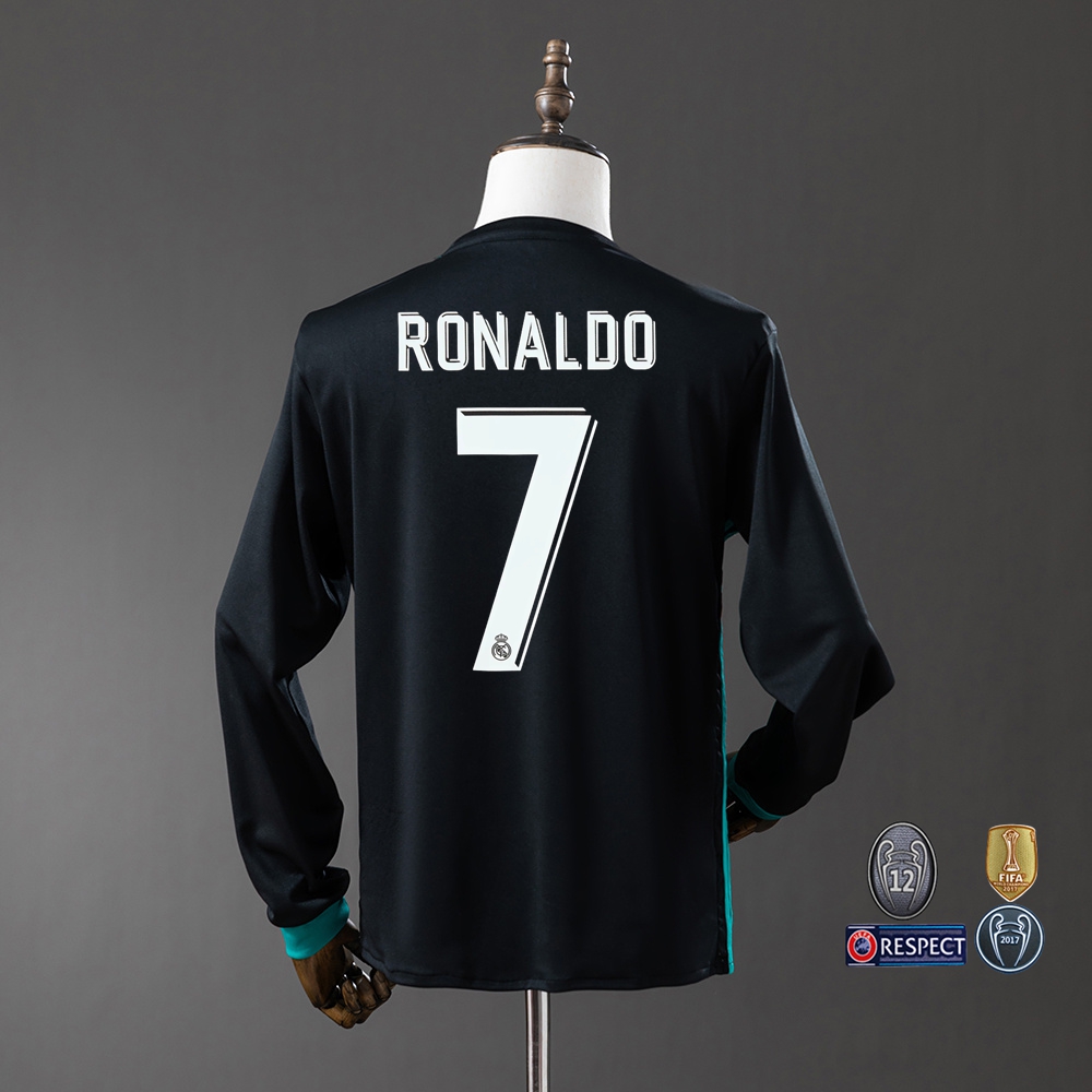 2017-18 REAL MADRID AWAY LONG SLEEVE