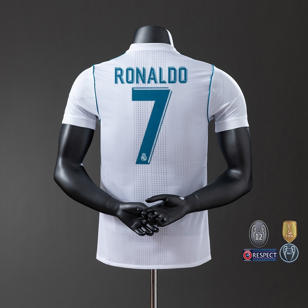 2017-18 REAL MADRID HOME PLAYER VERSION