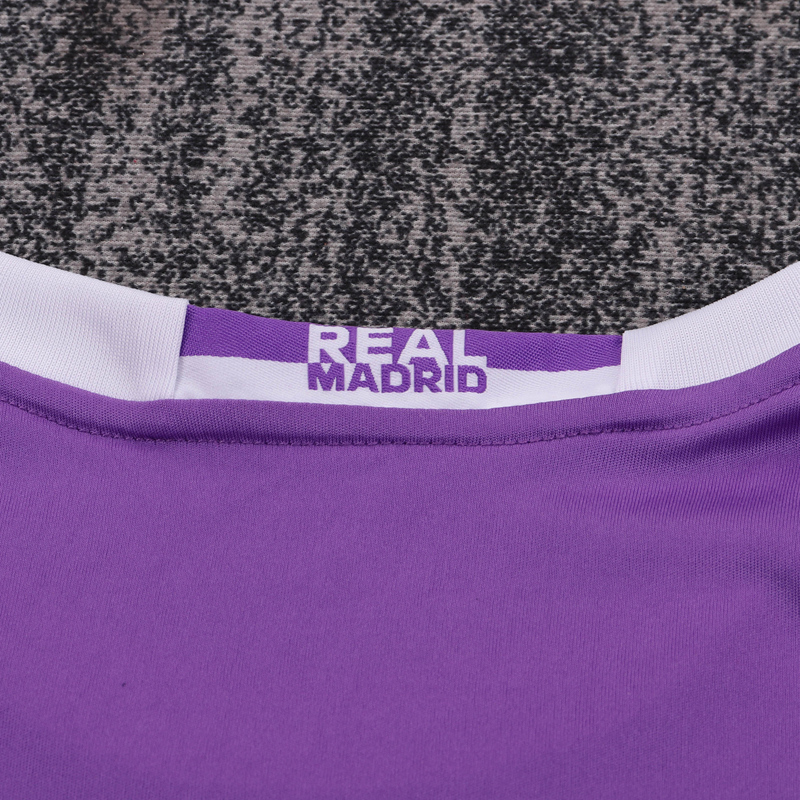 2017-18 REAL MADRID AWAY LONG SLEEVE KIDS KIT