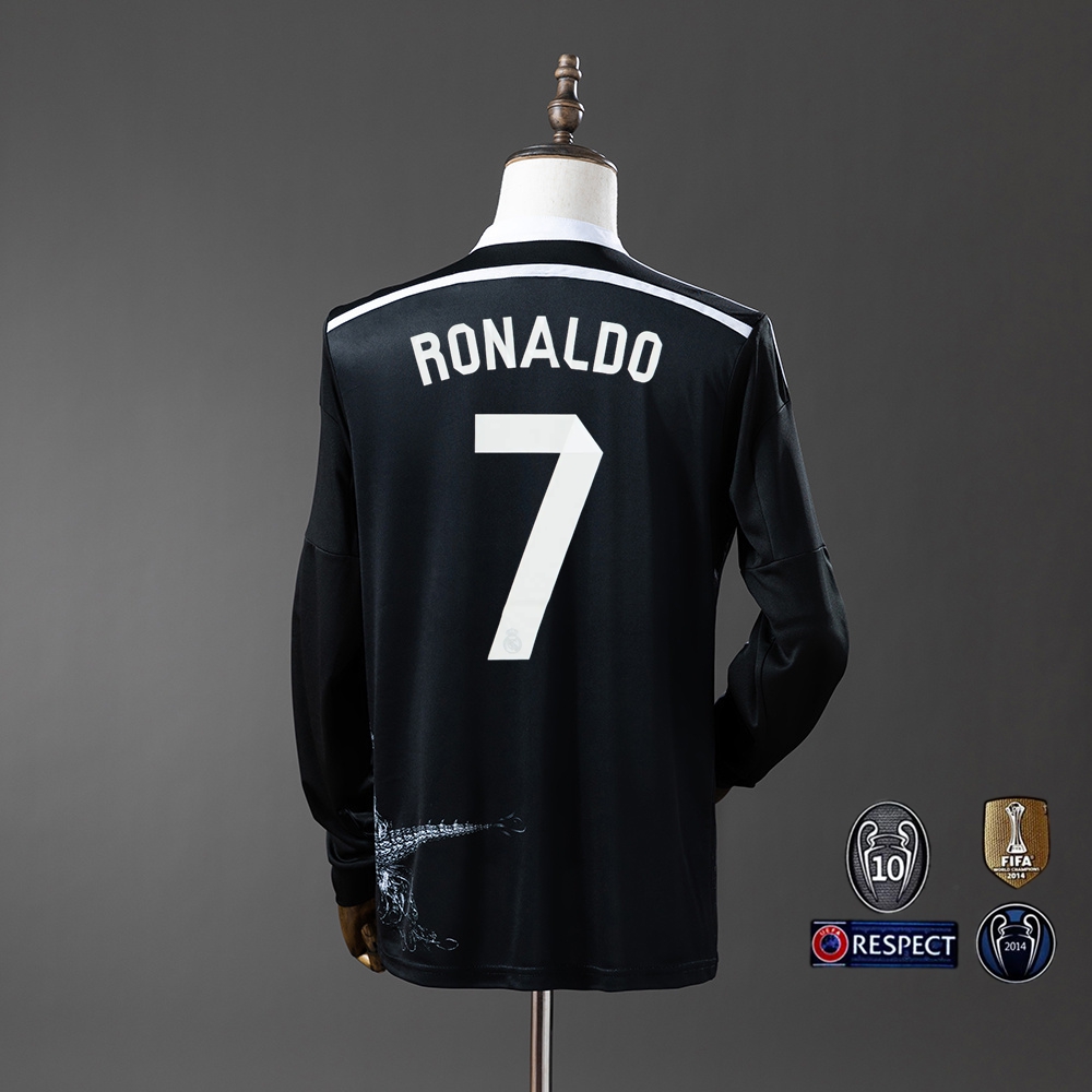 2014-15 REAL MADRID THIRD AWAY LONG SLEEVE