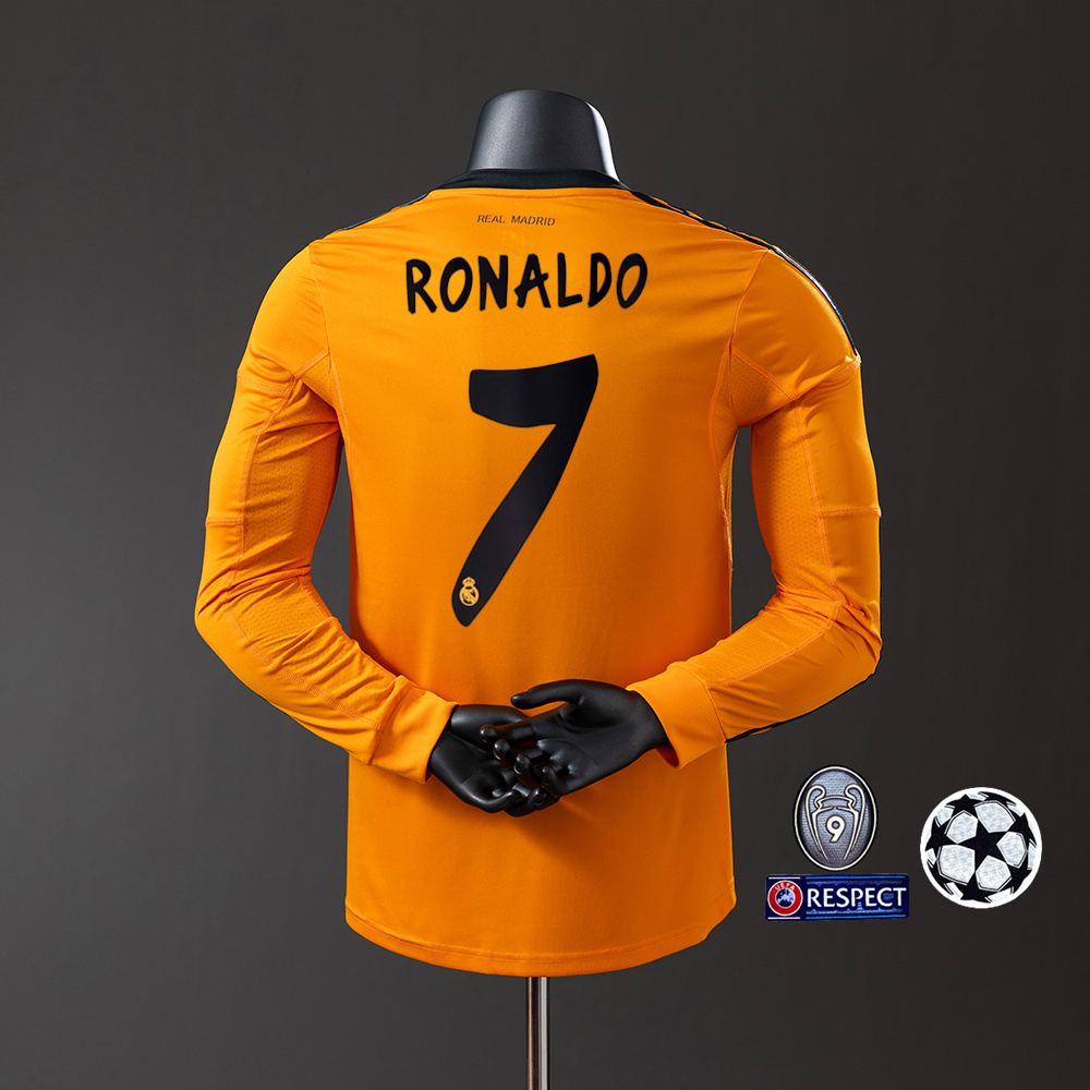 2013-14 REAL MADRID THIRD AWAY LONG SLEEVE (PLAYER VERSION)