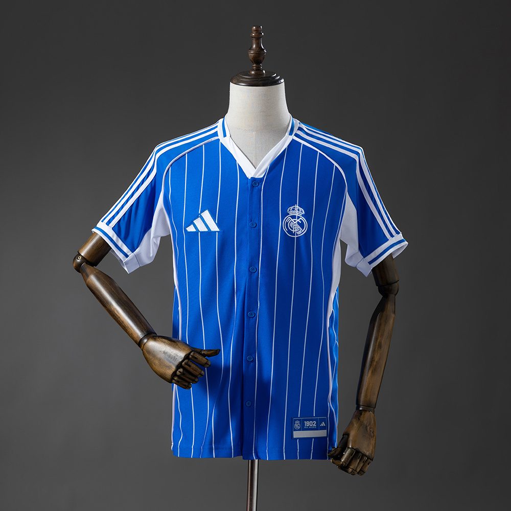 2025-26 REAL MADRID BLUE US PACK FAN VERSION