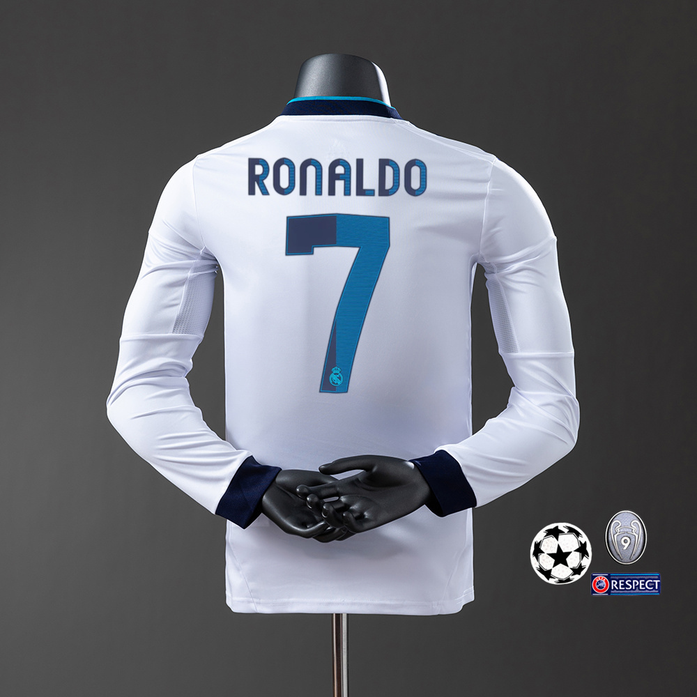 2012-13 REAL MADRID HOME LONG SLEEVE (PLAYER VERSION)