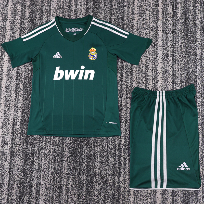 2012-13 REAL MADRID THIRD AWAY KIDS KIT