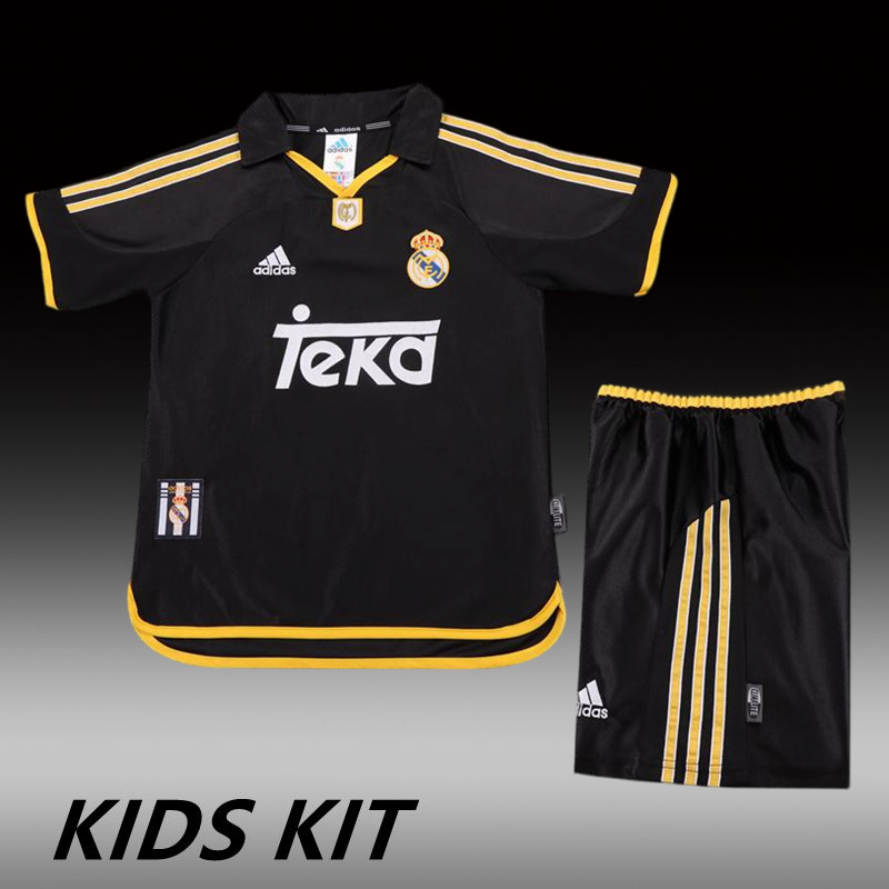 1999-00 REAL MADRID AWAY KIDS KIT