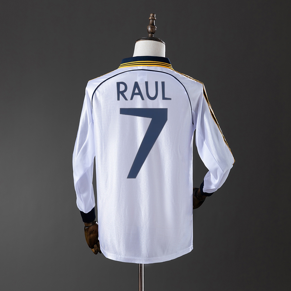 1998-00 REAL MADRID HOME LONG SLEEVE