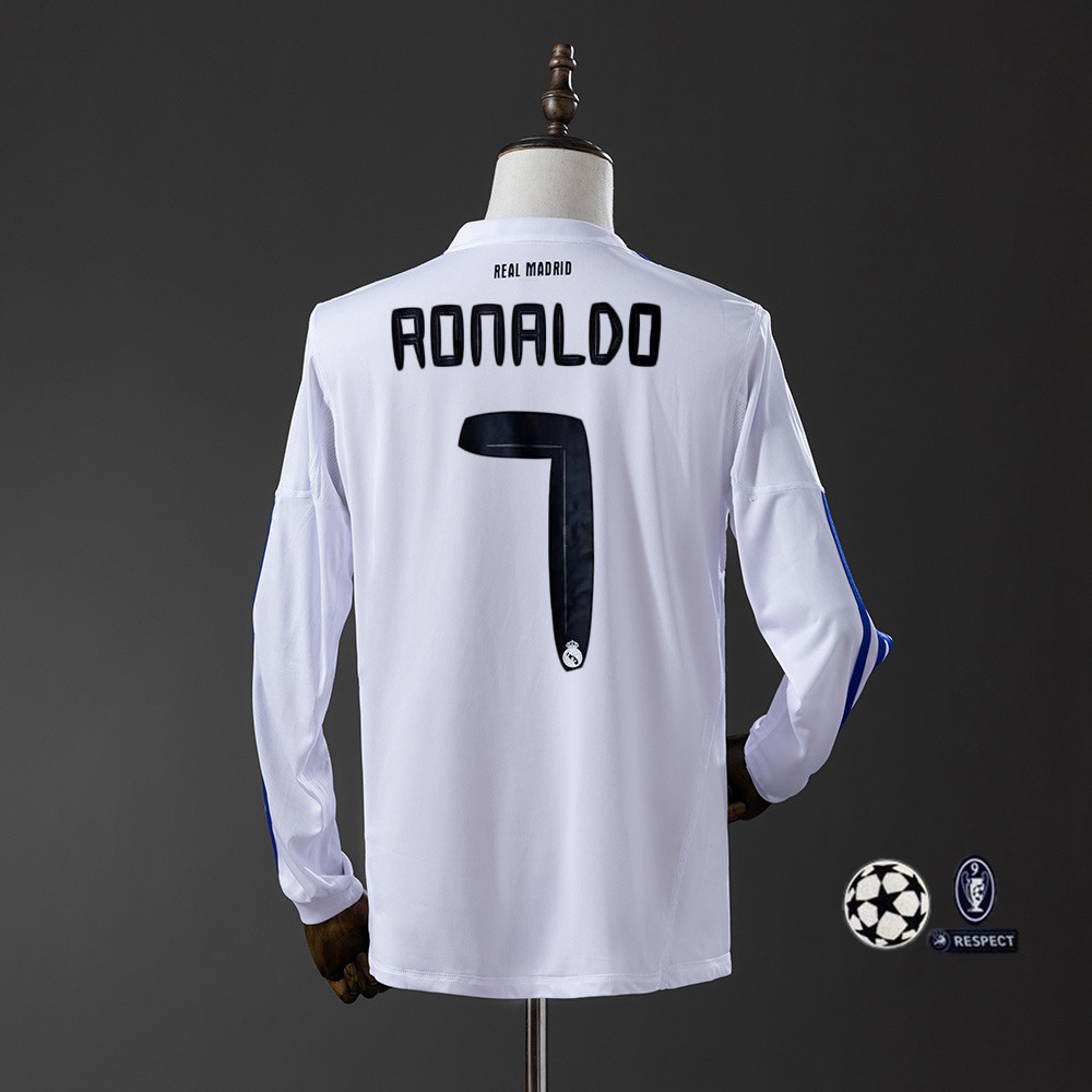 2010-11 REAL MADRID LONG SLEEVE HOME (FAN VERSION)