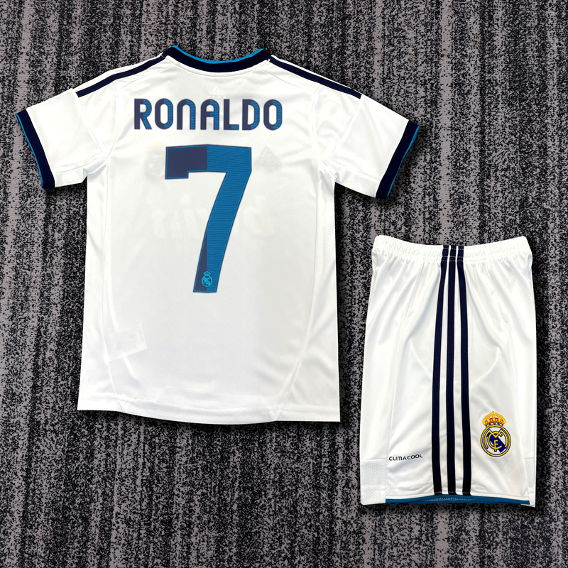 2012-13 REAL MADRID HOME KIDS KIT